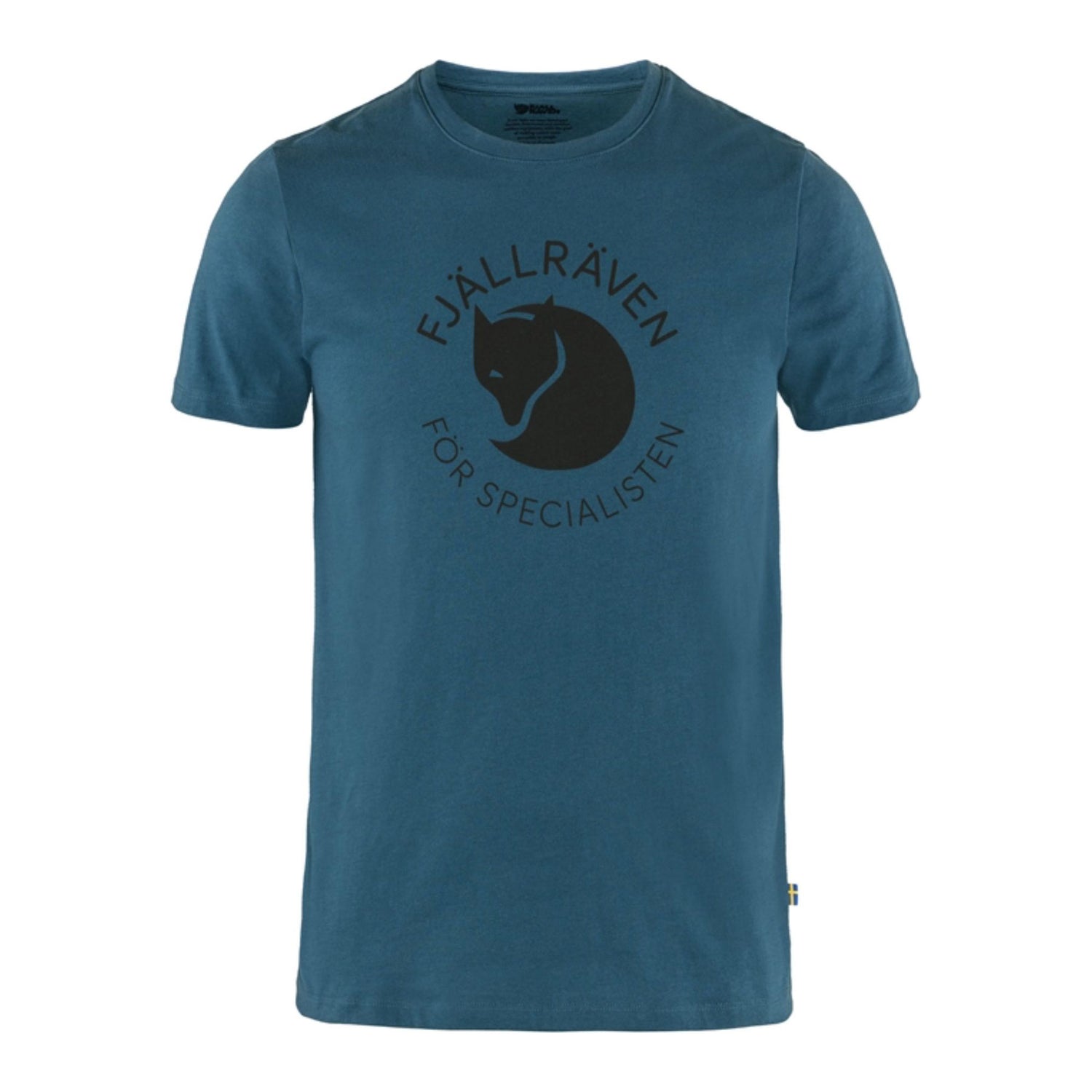 Fjällräven Men's Fox Tee Shirt Grey Melange / Small-Grey Melange / Medium-Grey Melange / Large-Grey Melange / X-Large-Indigo Blue / Small #- 53 Degrees North 