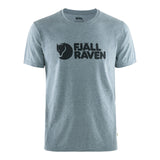 Fjällräven Men's Fjallraven Logo T Shirt Ultra Blue Melange / Small-Ultra Blue Melange / Medium-Ultra Blue Melange / Large-Ultra Blue Melange / X-Large #- 53 Degrees North 