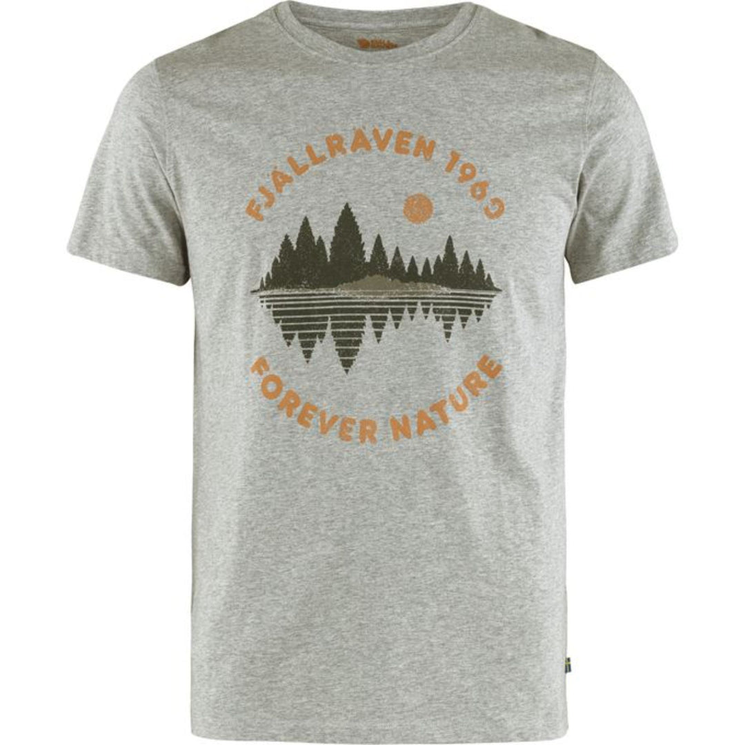 Fjällräven Men's Forest Mirror Short Sleeve Tee Shirt #color_grey