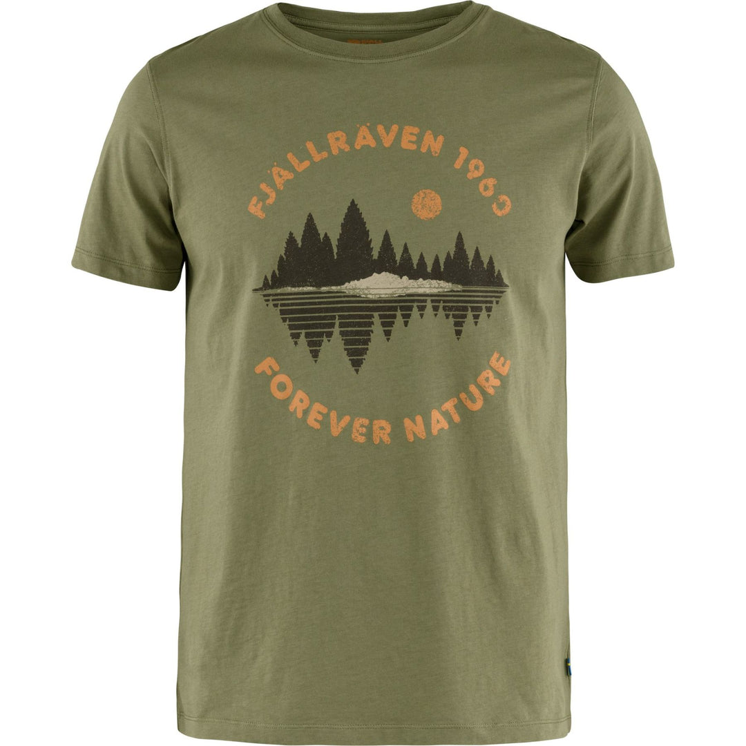 Fjällräven Men's Forest Mirror Short Sleeve Tee Shirt #color_green