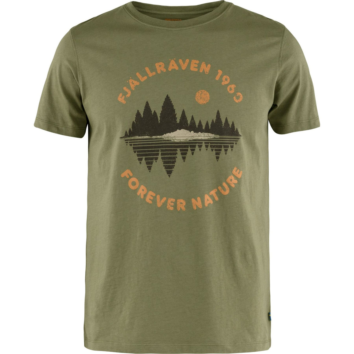 Fjällräven Men's Forest Mirror Short Sleeve T-Shirt Grey / Small-Grey / Medium-Grey / Large-Grey / X-Large-Grey / XX-Large #- 53 Degrees North 