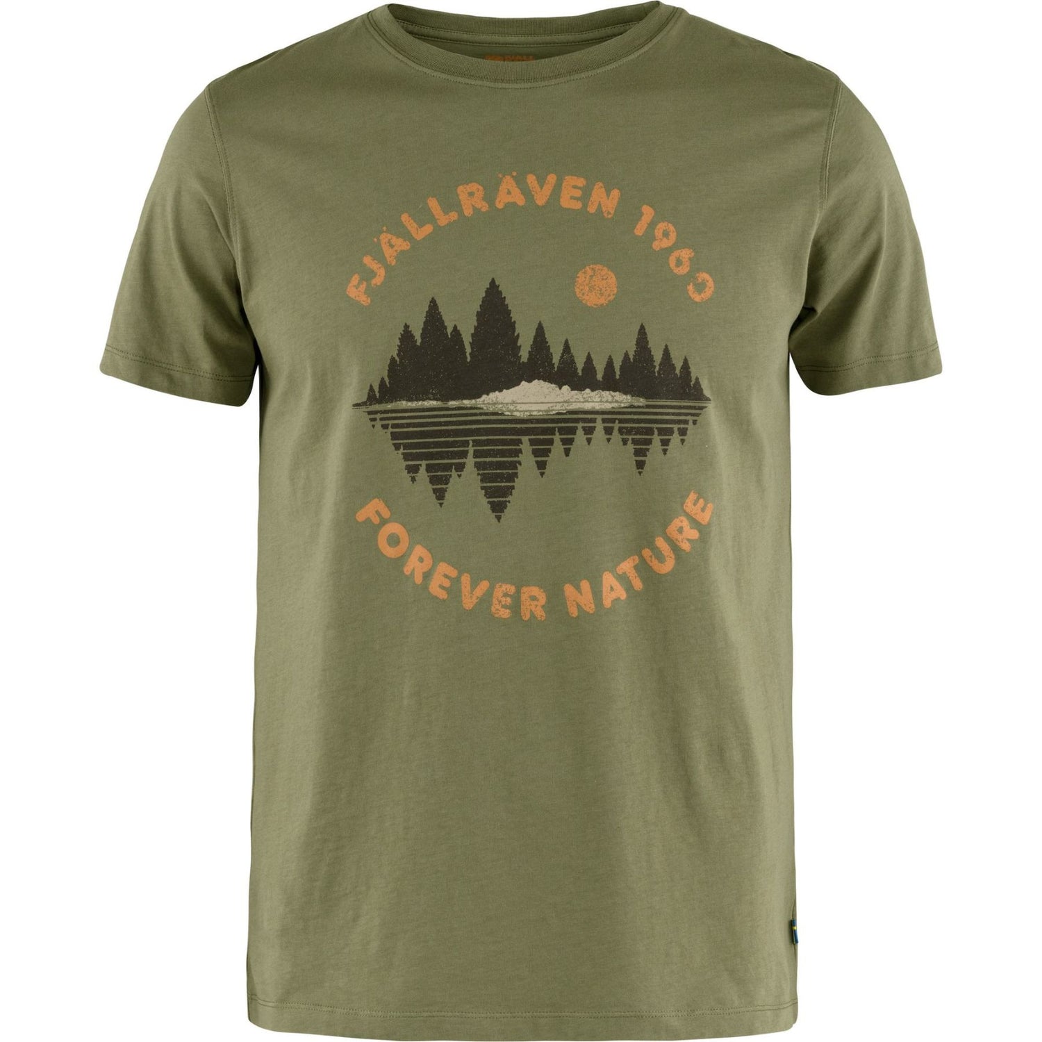 Fjällräven Men's Forest Mirror Short Sleeve T-Shirt Grey / Small-Grey / Medium-Grey / Large-Grey / X-Large-Grey / XX-Large #- 53 Degrees North 