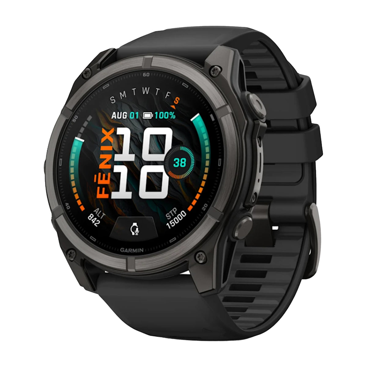 Garmin Fenix 9 51mm DLC Black - 53 Degrees North