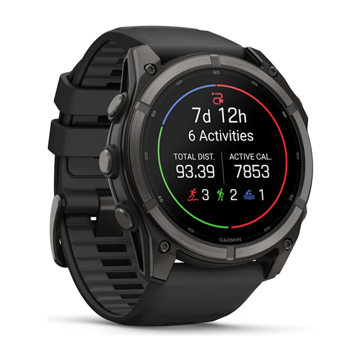 Garmin Fenix 9 51mm DLC Black - 53 Degrees North