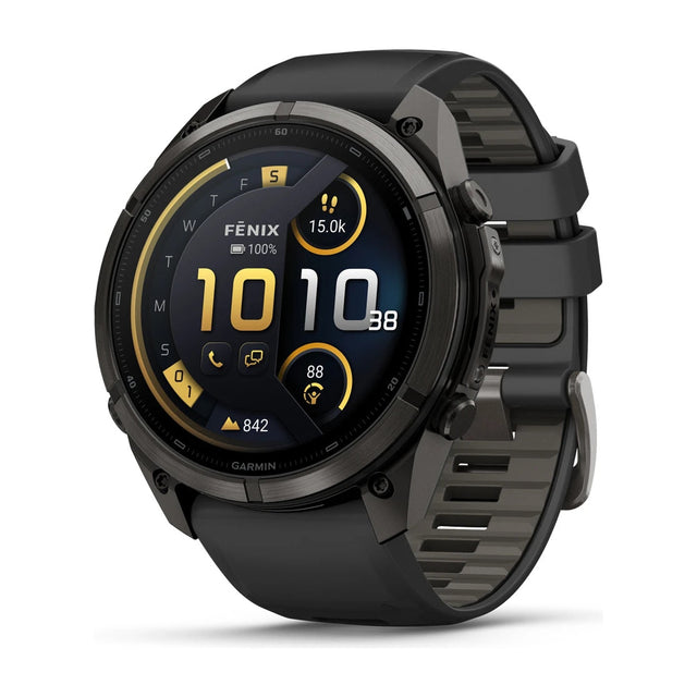 Garmin Fenix 9 Pro InReach 51mm DLC Black/Pebble - 53 Degrees North