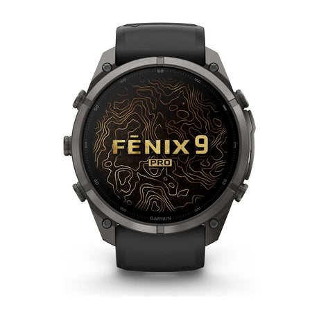 Garmin Fenix 9 Pro InReach 51mm DLC Black/Pebble - 53 Degrees North