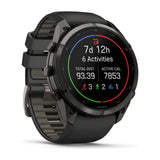 Garmin Fenix 9 Pro InReach 51mm DLC Black/Pebble - 53 Degrees North