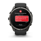 Garmin Fenix 9 Pro InReach 51mm DLC Black/Pebble - 53 Degrees North