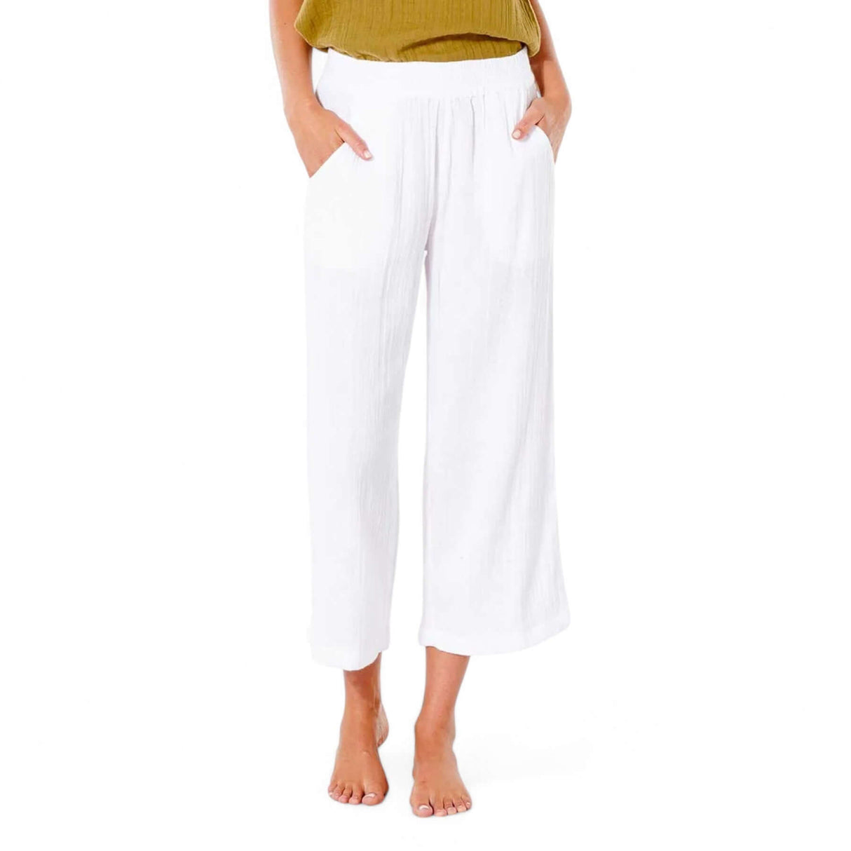 Ripcurl Women's Premium Surf Beach Pants White / X-Small-White / Small-White / Medium-White / Large-White / X-Large #- 53 Degrees North 
