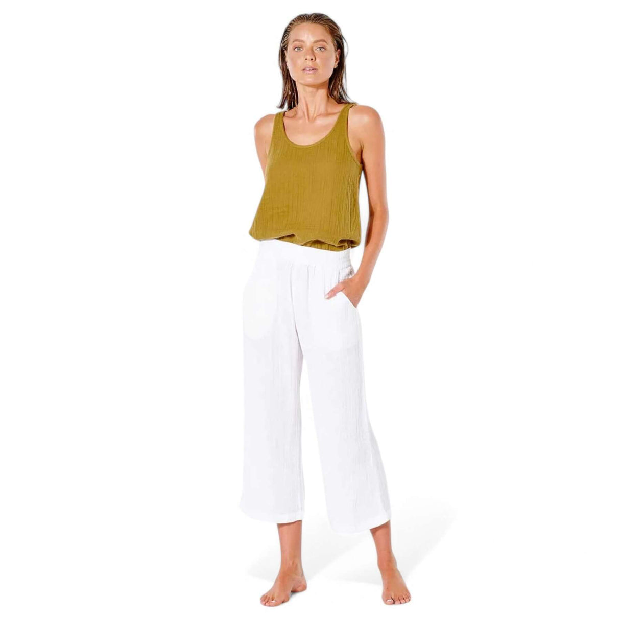 Ripcurl Women's Premium Surf Beach Pants White / X-Small-White / Small-White / Medium-White / Large-White / X-Large #- 53 Degrees North 