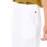 Ripcurl Women's Premium Surf Beach Pants White / X-Small-White / Small-White / Medium-White / Large-White / X-Large #- 53 Degrees North 