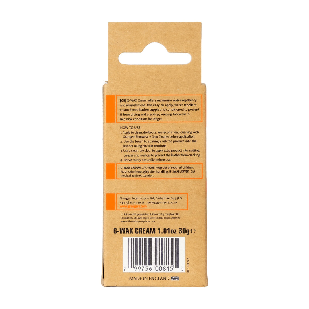Grangers G-Wax Cream Mini Kit - 53 Degrees North
