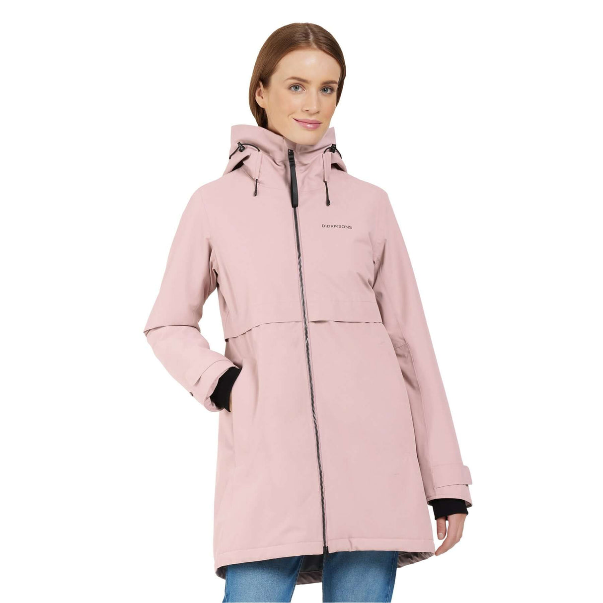 Didriksons Women's Waterproof Helle Parka Oyster Lilac / X-Small-Oyster Lilac / Small-Oyster Lilac / Medium-Oyster Lilac / Large-Oyster Lilac / X-Large #- 53 Degrees North 