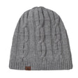 Sealskinz Blakeney Waterproof Cold Weather Cable Knit Beanie Grey Marl / Small/Medium-Grey Marl / Large/X-Large-Navy / Small/Medium-Navy / Large/X-Large-Grey Marl / XX-Large #- 53 Degrees North 