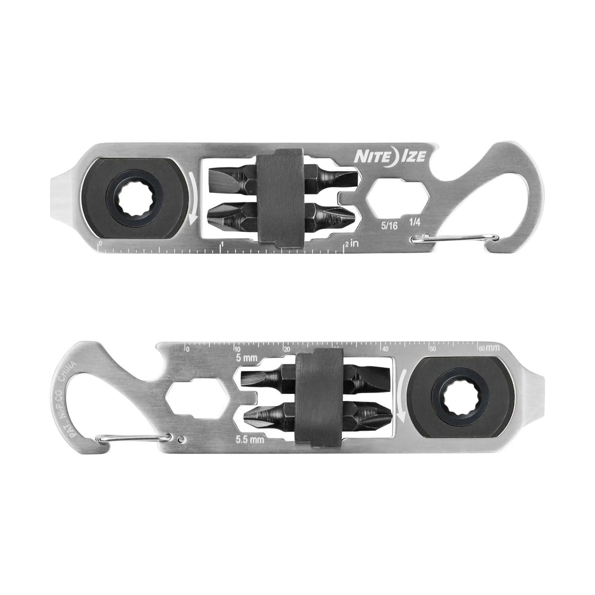 Nite Ize DoohicKey Ratchet Key Tool Stainless Steel #- 53 Degrees North 