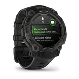 Garmin Instinct 3 - 45mm AMOLED Smartwatch Black-Neo Tropic #- 53 Degrees North 