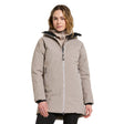 Didriksons Women's Marget Waterproof Insulated Parka Ash Brown / Small-Ash Brown / Medium-Ash Brown / Large-Ash Brown / X-Large-Light Moss / Small #- 53 Degrees North 