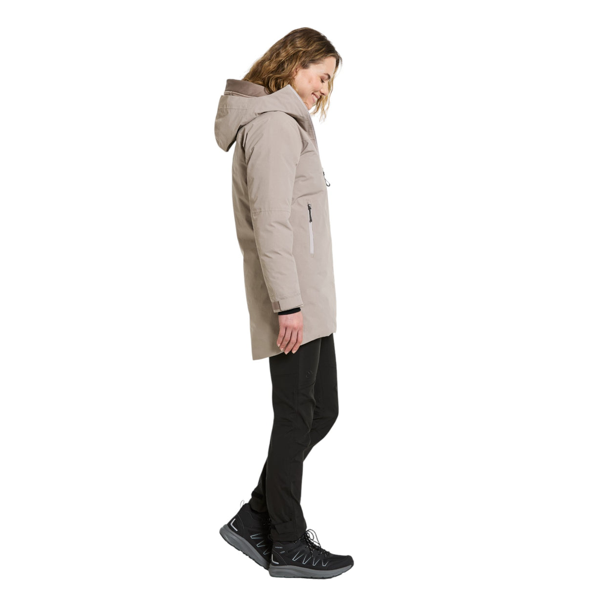 Didriksons Women's Marget Waterproof Insulated Parka Ash Brown / Small-Ash Brown / Medium-Ash Brown / Large-Ash Brown / X-Large-Light Moss / Small #- 53 Degrees North 