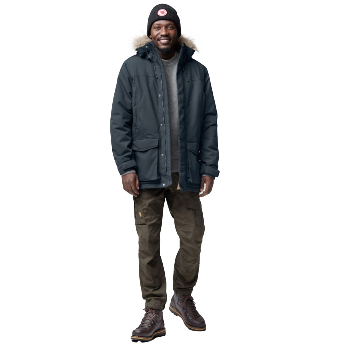 Fjällräven Men's Nuuk Lite Parka Dark Navy / Medium-Dark Navy / Large-Dark Navy / X-Large-Dark Navy / Small #- 53 Degrees North 