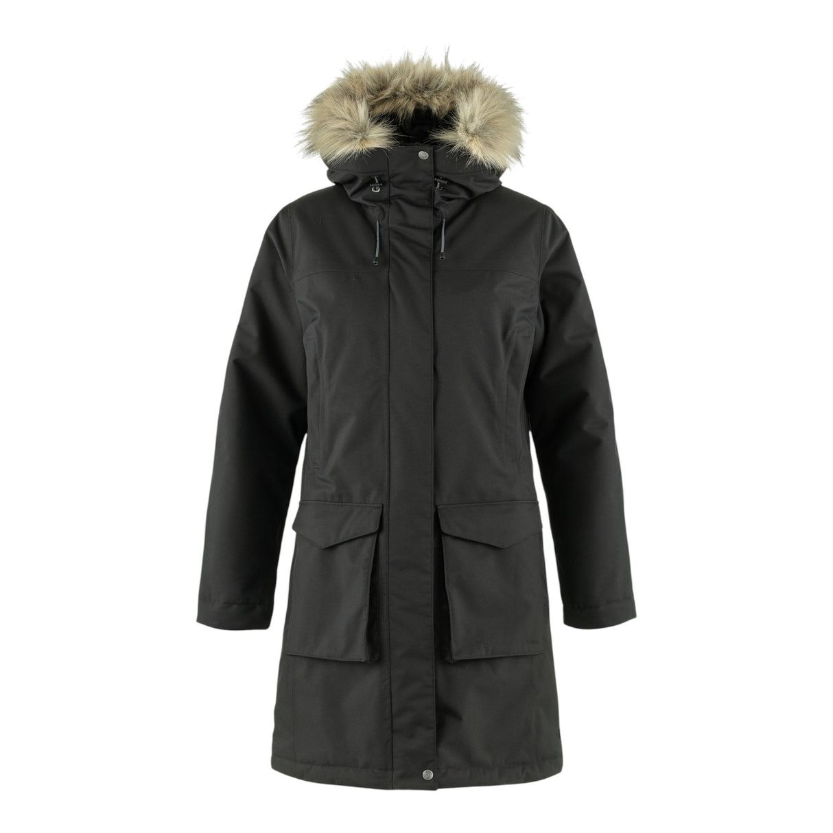 Fjällräven Women's Nuuk Lite Waterproof Parka Dark Oak / X-Small-Dark Oak / Small-Dark Oak / Medium-Dark Oak / Large-Black / X-Small #- 53 Degrees North 