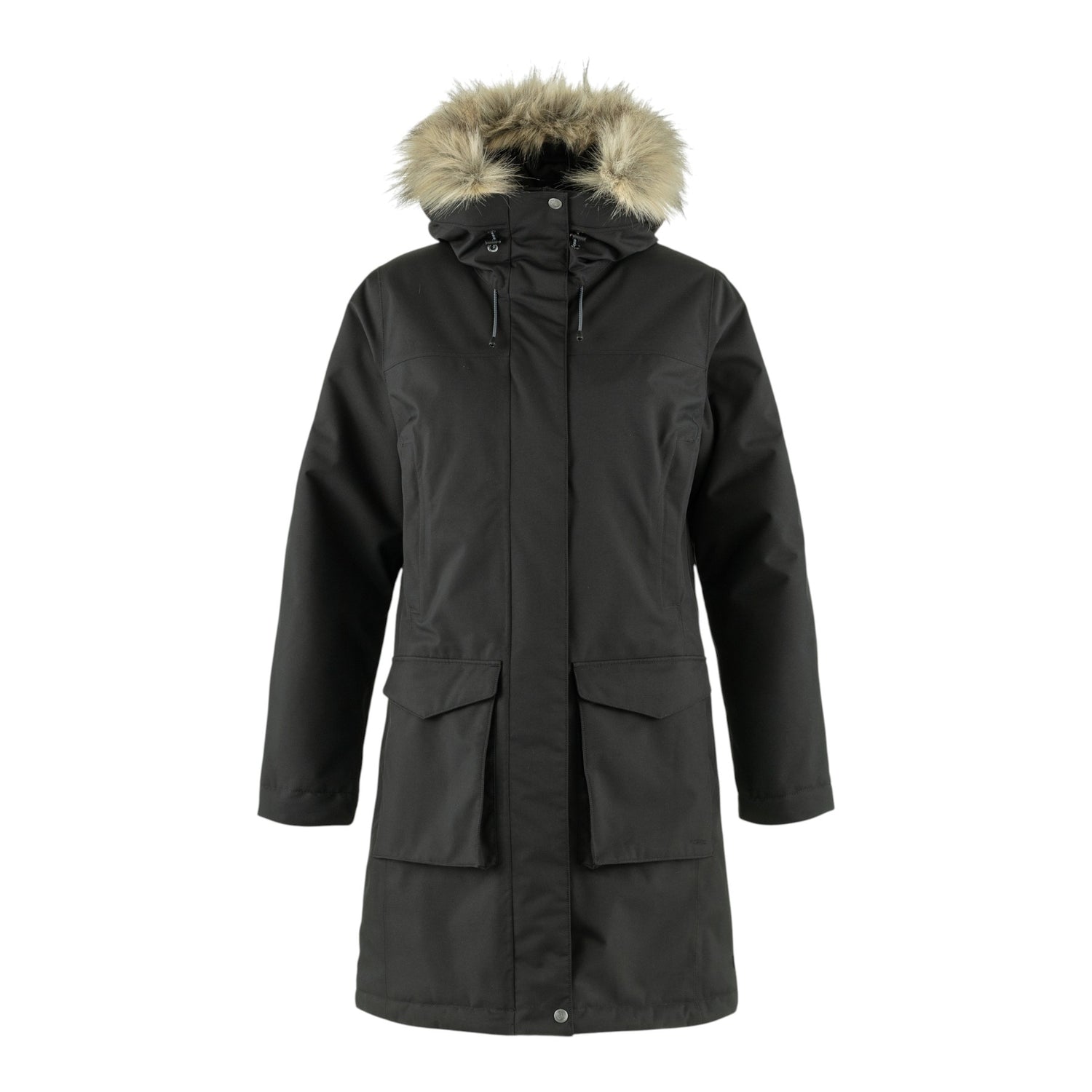 Fjällräven Women's Nuuk Lite Waterproof Parka Dark Oak / X-Small-Dark Oak / Small-Dark Oak / Medium-Dark Oak / Large-Black / X-Small #- 53 Degrees North 