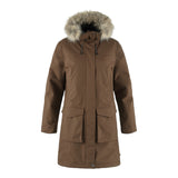 Fjällräven Women's Nuuk Lite Waterproof Parka Dark Oak / X-Small-Dark Oak / Small-Dark Oak / Medium-Dark Oak / Large-Black / X-Small #- 53 Degrees North 