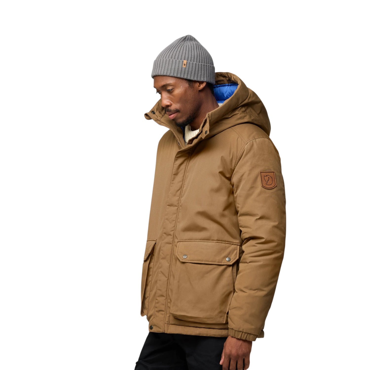 Fjällräven Men's Ovik Padded Waterproof Jacket Wood Brown / Small-Wood Brown / Medium-Wood Brown / Large-Wood Brown / X-Large #- 53 Degrees North 