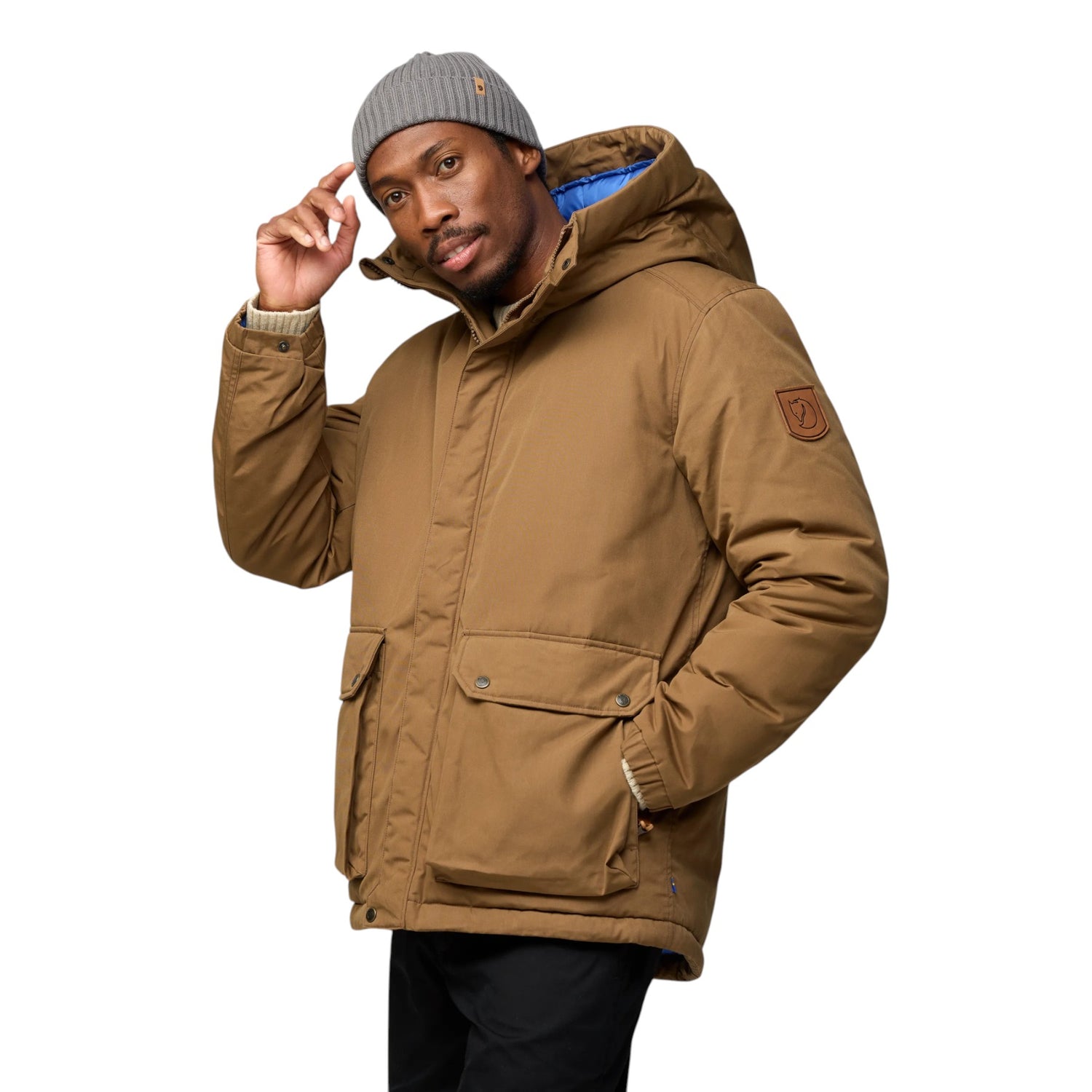 Fjällräven Men's Ovik Padded Waterproof Jacket Wood Brown / Small-Wood Brown / Medium-Wood Brown / Large-Wood Brown / X-Large #- 53 Degrees North 