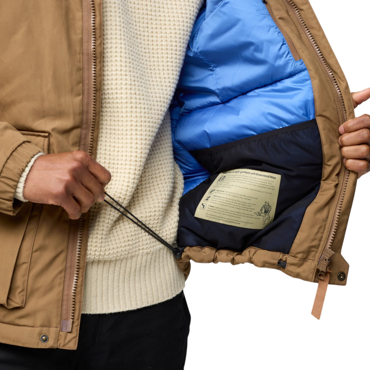 Fjällräven Men's Ovik Padded Waterproof Jacket Wood Brown / Small-Wood Brown / Medium-Wood Brown / Large-Wood Brown / X-Large #- 53 Degrees North 