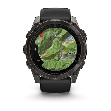 Garmin Fenix 8 51mm Smartwatch Slate Grey/Black-Carbon Grey/Black #- 53 Degrees North 