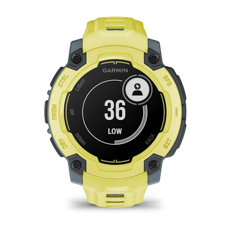 Garmin Instinct E - 45mm GPS Smartwatch Black-Electric Lime #- 53 Degrees North 