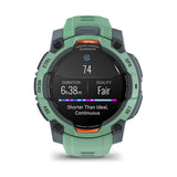 Garmin Instinct 3 - 45mm AMOLED Smartwatch Black-Neo Tropic #- 53 Degrees North 