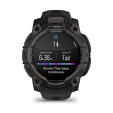 Garmin Instinct 3 - 45mm AMOLED Smartwatch Black-Neo Tropic #- 53 Degrees North 