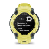 Garmin Instinct E - 45mm GPS Smartwatch Black-Electric Lime #- 53 Degrees North 