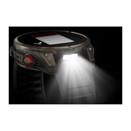 Garmin Fenix 8 Pro 47mm Multisport AMOLED Smartwatch Carbon DLC Titanium with Black/Grey Band-Titanium with Graphite/Black Band #- 53 Degrees North 