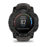 Garmin Instinct 3 - 50mm AMOLED Smartwatch Black-Neo Tropic #- 53 Degrees North 