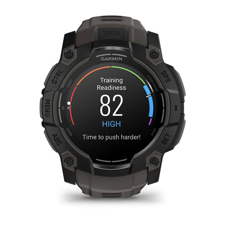 Garmin Instinct 3 - 50mm AMOLED Smartwatch Black-Neo Tropic #- 53 Degrees North 