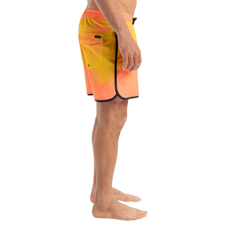 Quiksilver Men's Surfsilk Scallop Volley 16 Shorts Fiery Coral Bloomfade / Small-Fiery Coral Bloomfade / Medium-Fiery Coral Bloomfade / Large-Fiery Coral Bloomfade / X-Large-Fiery Coral Bloomfade / XX-Large #- 53 Degrees North 