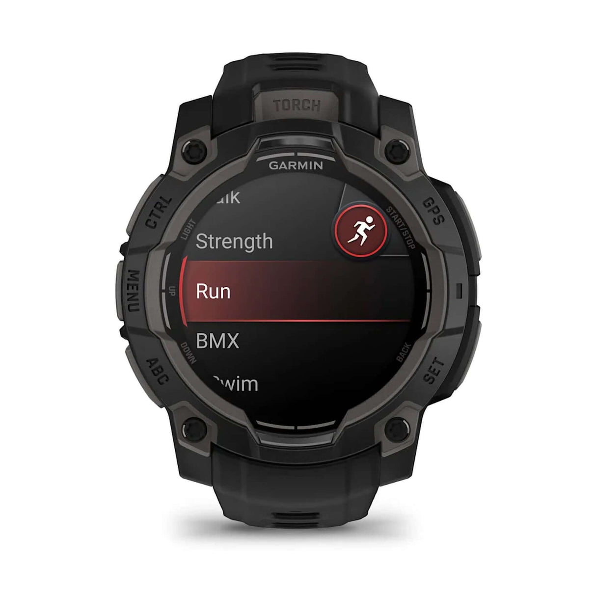Garmin Instinct 3 - 45mm AMOLED Smartwatch Black-Neo Tropic #- 53 Degrees North 
