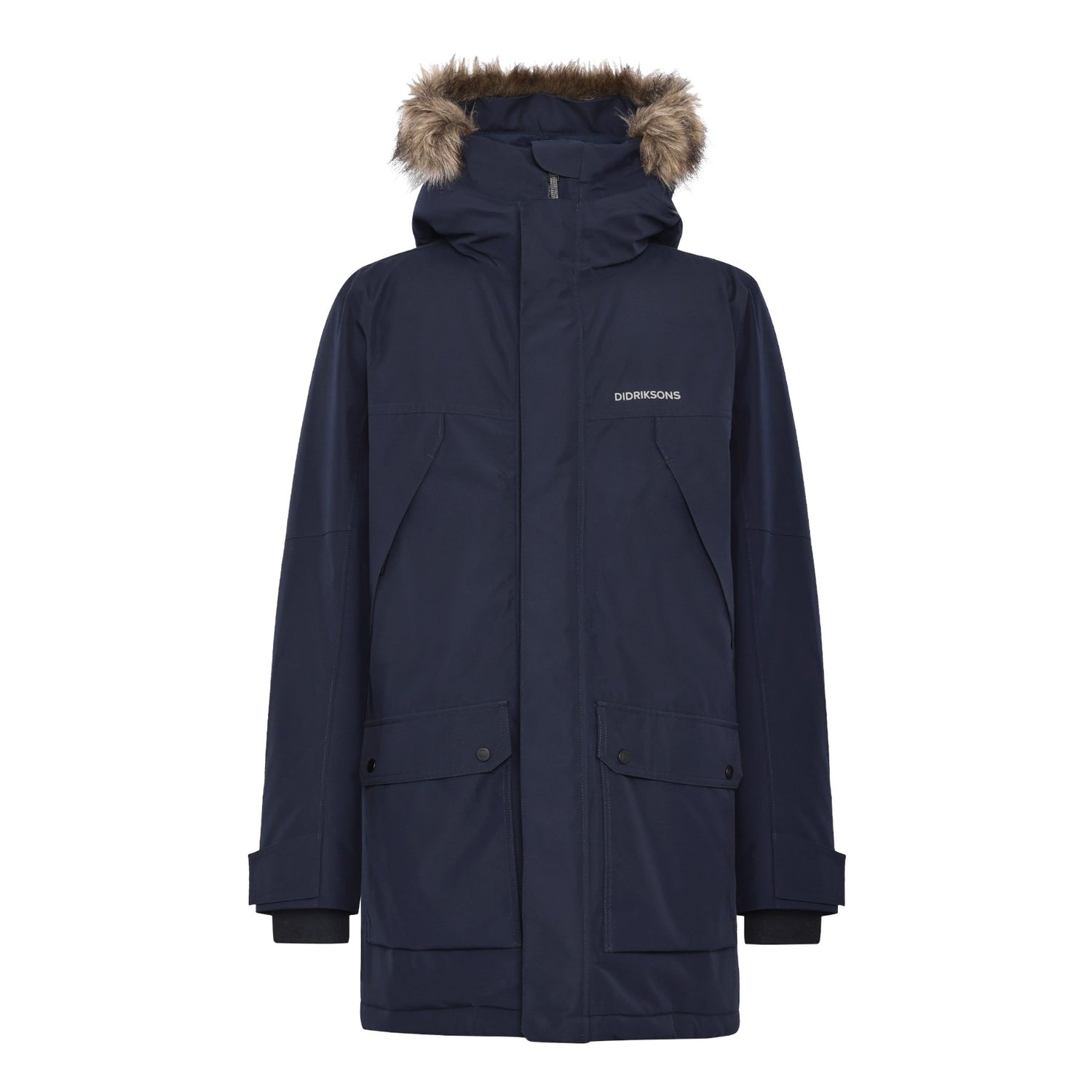 Didriksons Didriksons Men's Rick Parka Dark Night Blue / Small-Dark Night Blue / Medium-Dark Night Blue / Large-Dark Night Blue / X-Large-Dark Night Blue / XX-Large #- 53 Degrees North 