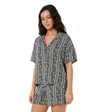 Rip Curl Women's Molokai Short Sleeve Shirt three-quarter - 53 Degrees North