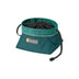 Ruffwear Quencher Cinch Top Packable Dog Bowl Tumalo Teal closed - 53 Degrees North