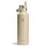 21 oz (621 ml) Standard Mouth with Flex Straw Cap Insulated Bottle