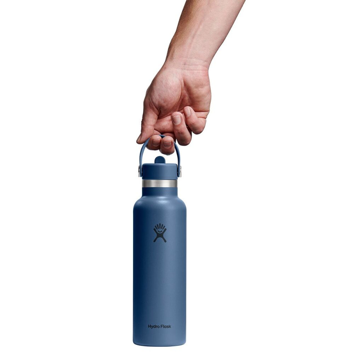 21 oz (621 ml) Standard Mouth with Flex Straw Cap Insulated Bottle