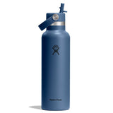 21 oz (621 ml) Standard Mouth with Flex Straw Cap Insulated Bottle