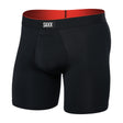 SAXX Men's Multi-Sport Mesh Boxer Briefs Black - 53 Degrees North