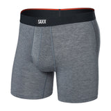 SAXX Men's Vibe Xtra Boxer Briefs Dark Grey Heather - 53 Degrees North