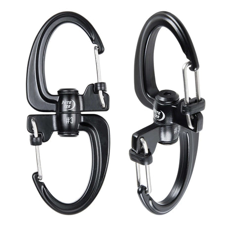 Nite Ize S-Biner SlideLock #4 Black #- 53 Degrees North 