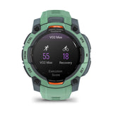 Garmin Instinct 3 - 45mm AMOLED Smartwatch Black-Neo Tropic #- 53 Degrees North 