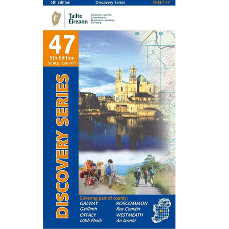 Ordnance Survey Discovery Series 47 - Galway, Offaly, Roscommon, Westmeath Default Title #- 53 Degrees North 